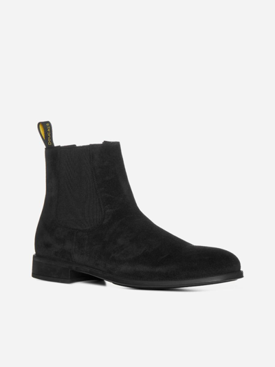Doucal's Suede Boots In Nero | ModeSens
