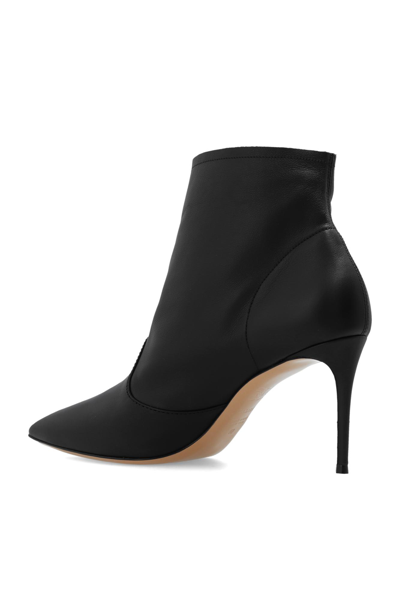 Shop Casadei Julia Kate Heeled Ankle Boots In Black