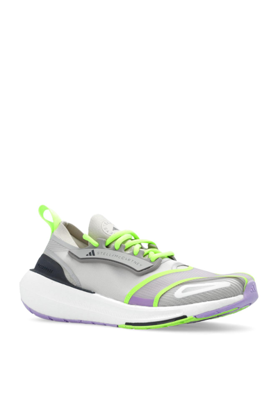 Shop Adidas By Stella Mccartney Ultraboost 23 Sneakers In Gobi Semiflash Green