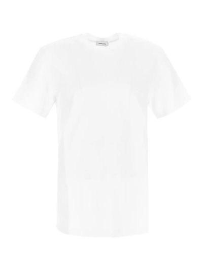 Shop Ferragamo Cotton T-shirt In White