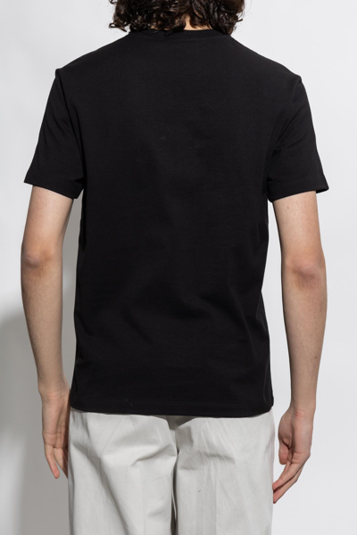 Shop Ferragamo T-shirt With Logo In Black