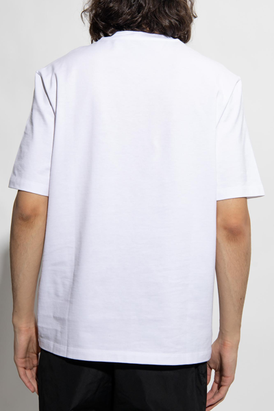 Shop Ferragamo T-shirt With Logo In White