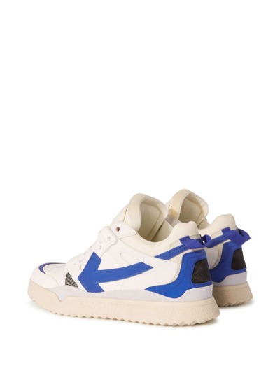 Shop Off-white Mid Top Sponge Sneakers In White