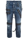 DSQUARED2 'COOL GIRL' CROPPED JEANS,S75LA0790S3033011490401