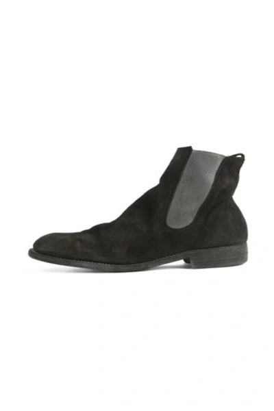 Shop Guidi 96 Calf Reverse Boots In Black In 45