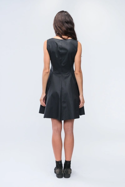 Shop M.a+ Zip Front Dress In 42