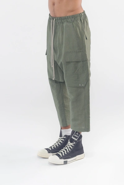 Shop Rick Owens Cargo Cropped Pant In 48
