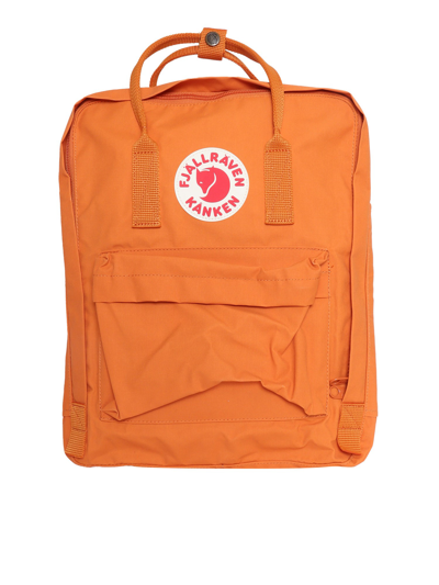 Shop Fjallraven Kanken Backpack In Orange