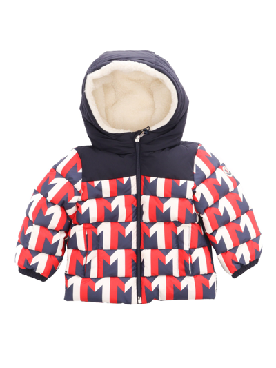 Moncler Baby Eddie Down Jacket In Red