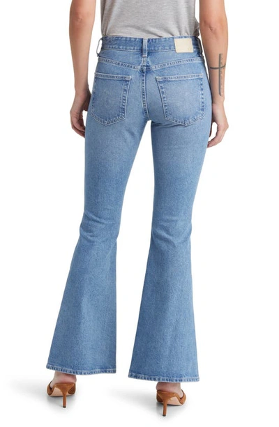 Shop Ag Angeline Mid Rise Flare Jeans In Upper West