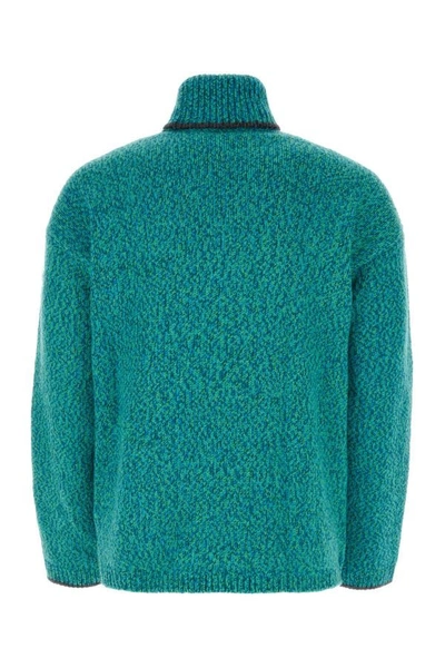 Shop Dolce & Gabbana Man Multicolor Wool Blend Sweater