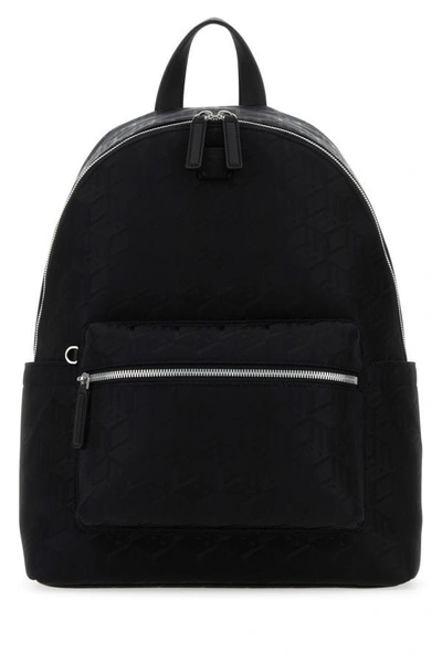 Shop Mcm Unisex Black Nylon Stark Backpack