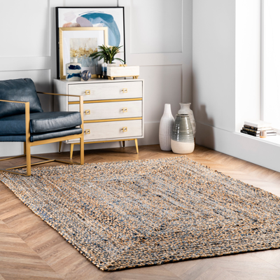 Nuloom Hand Braided Eliz Jute