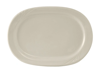 Tuxton Monterey Platter 13-7/8"x9-3/4", 12 Pieces