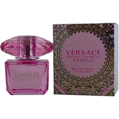 Shop Versace 253524  Bright Crystal Absolu By Gianni  Eau De Parfum Spray 3 oz