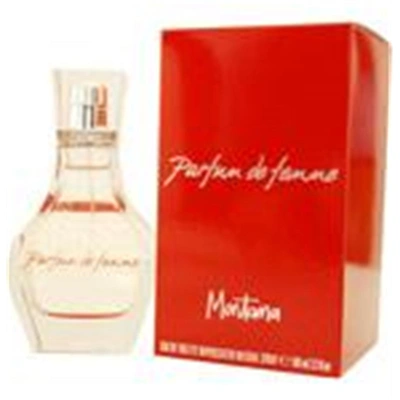 Shop Montana Parfum De Femme By Montana Edt Spray 3.4 oz In Red