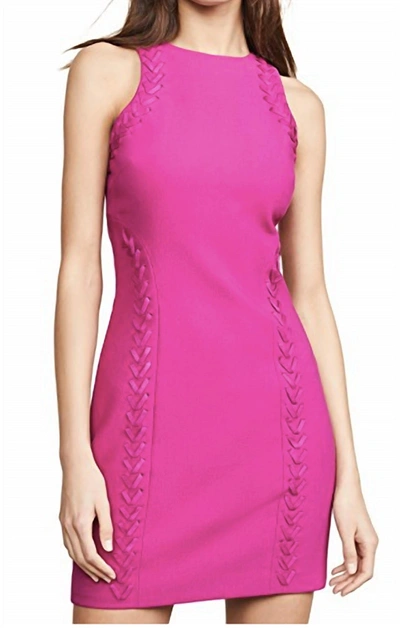 Shop Cinq À Sept Alison Dress In Fuchsia In Pink