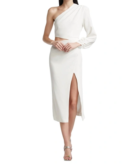 Shop Cinq À Sept Misha Dress In Ivory In White