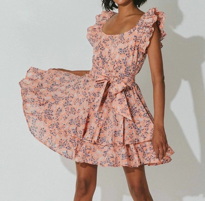 Shop Cleobella Britt Mini Dress In Positano Floral In Multi