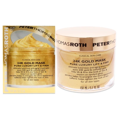 Shop Peter Thomas Roth 24k Gold Mask Pure Luxury Lift And Firm Mask By  For Unisex - 5.1 oz Mask