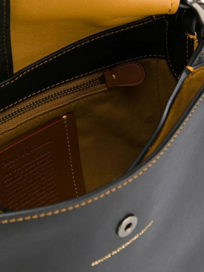 Shop Coach Stitching Details Saddle Bag