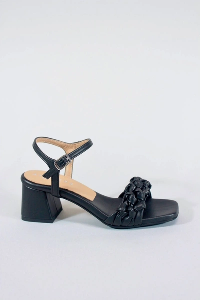 Shop Atelier Dali Heeled Sandal In Black