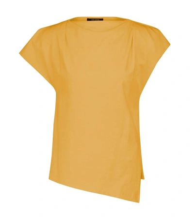 Shop Isabel Marant Sebani T-shirt In Sunshine In Yellow