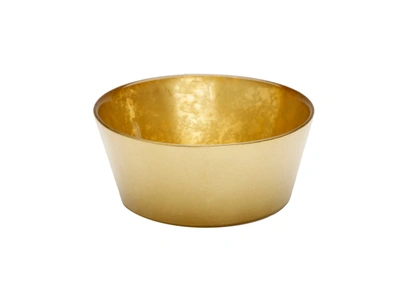Classic Touch Decor Gold Glitter Bowl