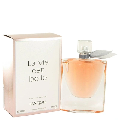 Shop Lancôme Lancome 514857 La Vie Est Belle By Lancome Eau De Parfum Spray 3.4 oz In Orange