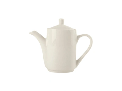 Tuxton Teapots, Creamers & Sugars Coffee/tea Pot W/lid 13oz 7"x6"h, 6 Pieces