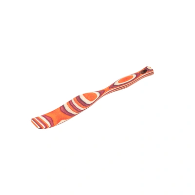 Island Bamboo Pakkawood 8-inch Slim Spurtle In Red