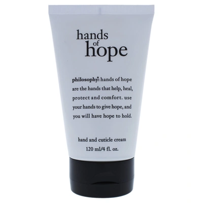Shop Philosophy Hands Of Hope Hand And Cuticle Cream By  For Unisex - 4 oz Cream