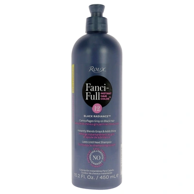 Shop Roux Fanci-full Rinse Instant Hair Color - 12 Black Radiance For Unisex 15.2 oz Hair Color In Blue
