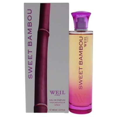 Shop Weil Sweet Bambou For Women 3.3 oz Edp Spray