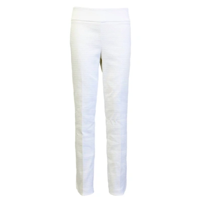 Shop Up Boss Petal Slit Pants In Cream In White