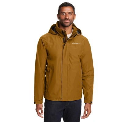 Shop Eddie Bauer Men's Packable Rainfoil Jacket In Gold