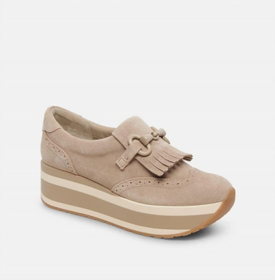 Shop Dolce Vita Jhax In Almond Suede In Multi