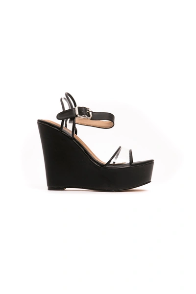 Shop Peche Originel Women's Sandal In Black