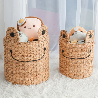 Baum Home Outfitters S/3 Rd Untapered Frog Baskets