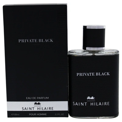 Shop Saint Hilaire Private Black For Men 3.3 oz Edp Spray