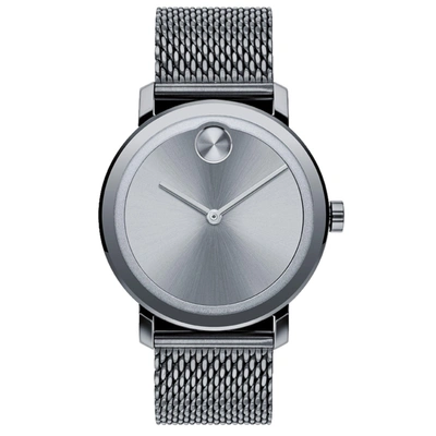 Shop Movado Men's Bold Evolution Grey Dial Watch In Silver