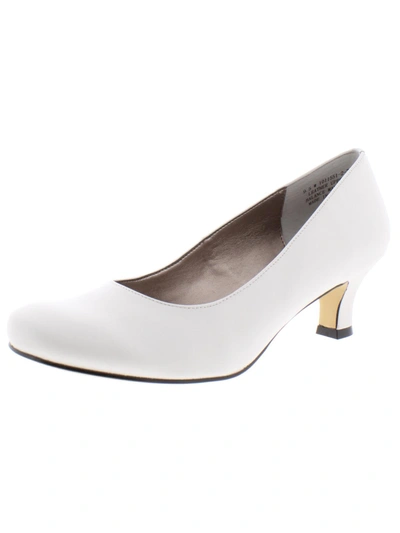 Shop Array Flatter Womens Low Heels In White