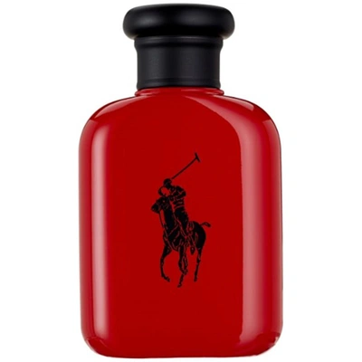 Shop Ralph Lauren Polo Red For Men By  Edt Spray 2.5 oz 2.5 oz