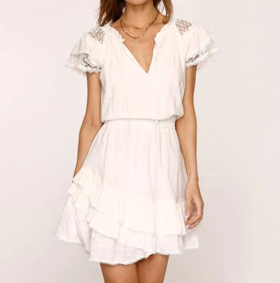 Shop Heartloom Palermo Dress In Eggshell In White