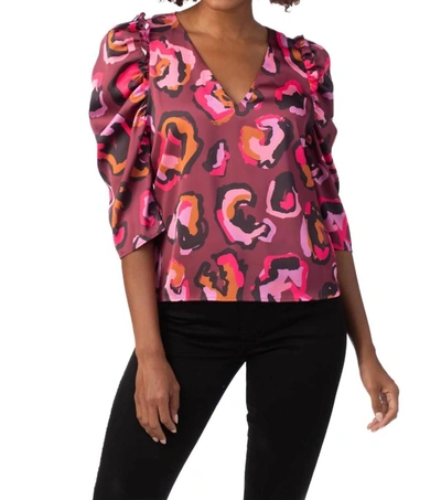 Shop Crosby By Mollie Burch Keeva Top In Jungle Queen In Pink