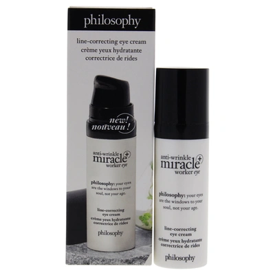 Shop Philosophy Anti-wrinkle Miracle Worker Eye Plus For Unisex 0.5 oz Cream