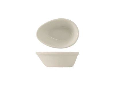 Tuxton Home Accessories Teardrop Ramekin 2-1/2oz 3-3/4"x2-5/8"x1-1/4", 48 Pieces
