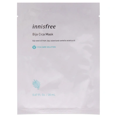 Shop Innisfree Cica Skin Mask - Bija By  For Unisex - 0.67 oz Mask
