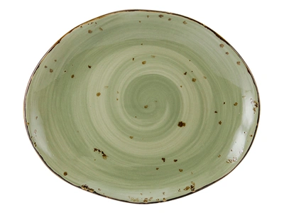 Tuxton Artisan Geode Platter 13-1/4"x11", 12 Pieces