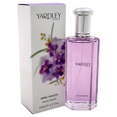 Shop Yardley London April Violets By  For Women - 4.2 oz Edt Spray